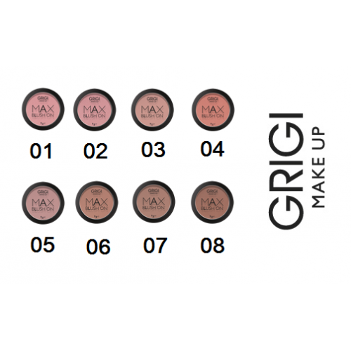 GRIGI MAKE-UP MAX BLUSH ON ΡΟΥΖ 01 ΡΟΖ 9g