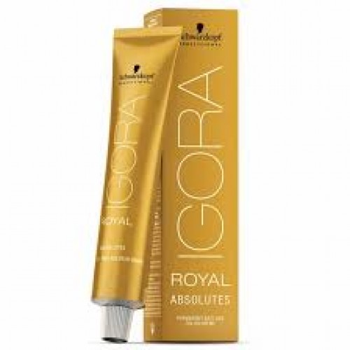 Βαφή μαλλιών Schwarzkopf Igora Royal Absolutes Νο 8-01 Ξανθό ανοιχτό σαντρέ φυσικό 60ml