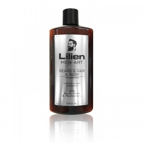 LILIEN MEN ART BEARD HAIR&BODY SHAMPOO SILVER 250ML