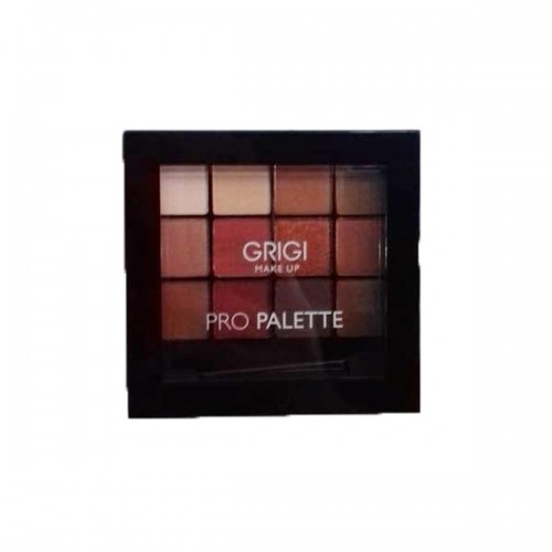 Σκιές Ματιών Grigi Make up Pro palette No 42 Pro Red - Παλέτα σκιών Κόκκινων αποχρώσεων 12x1,5g