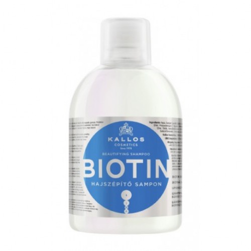 KALLOS BIOTIN ΣΑΜΠΟΥΑΝ 1000ml ΒΙΟΤΙΝΗ ΒΙΤΑΜΙΝΕΣ Β7 ΚΑΙ Η ΘΕΡΑΠΕΙΑ ΓΙΑ ΑΤΟΝΑ ΤΑΛΑΙΠΩΡΗΜΕΝΑ ΜΑΛΛΙΑ