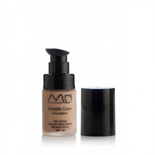 MD Professionnel Invisible Cover Foundation SPF30 02 Warm Beige 15ml