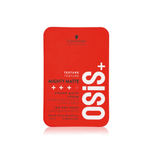 Κρέμα-κερί μαλλιών Schwarzkopf Professional OSiS  Mighty Matte Ultra Strong Cream 85ml