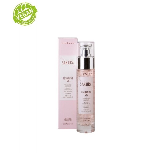 Inebrya Sakura Restorative Oil 50ml Vegan