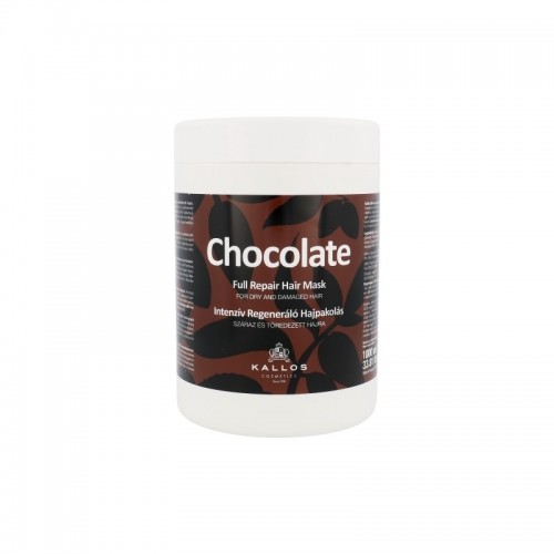 KALLOS CHOCOLATE ΜΑΣΚΑ ΜΑΛΛΙΩΝ 1000ml ΓΙΑ ΤΑΛΑΙΠΩΡΗΜΕΝΑ ΜΑΛΛΙΑ