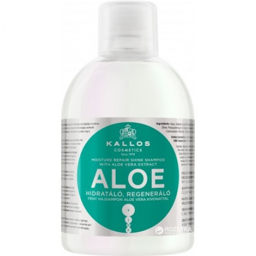 KALLOS ΣΑΜΠΟΥΑΝ ALOE 1000ml ΜΕ ΒΙΤΑΜΙΝΕΣ ΚΑΙ ΙΧΝΟΣΤΟΙΧΕΙΑ ΘΕΡΑΠΕΙΑ ΓΙΑ ΞΗΡΑ ΤΑΛΑΙΠΩΡΗΜΕΝΑ ΜΑΛΛΙΑ