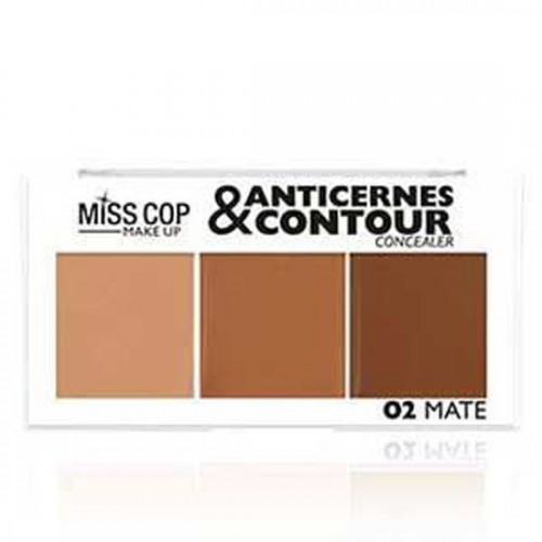 Παλέτα Concealer Προσώπου Miss Cop Anticernes & Contour Concealer 02 Mate