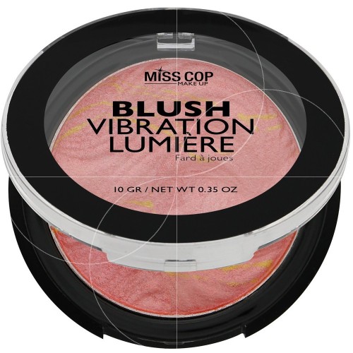 ΡΟΥΖ MISS COP - BLUSH VIBRATION LUMIÈRE N°02 ABRICOT 10 GR