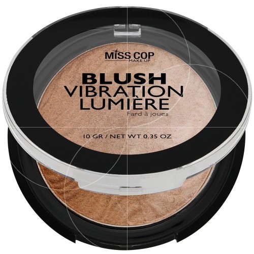 ΡΟΥΖ MISS COP - BLUSH VIBRATION LUMIÈRE N°03 CARAMEL 10 GR