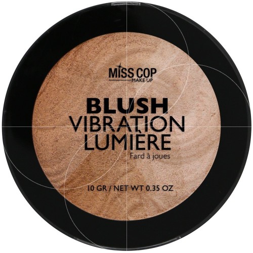 ΡΟΥΖ MISS COP - BLUSH VIBRATION LUMIÈRE N°03 CARAMEL 10 GR